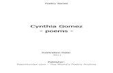 Cynthia Gomez - poems -