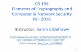 CS 134 Elements of Cryptography and Computer & Network ...