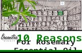 10 Reasons for Rosemary Essential Oil