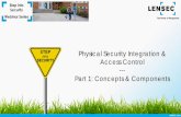 Step Into Security Webinar - Physical Security Integration & Access Control - Part One - Concepts & Components