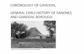 Chronology of ganddal - General Early History of Sandnes and Ganddal
