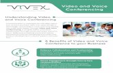 Understanding Video and voice conferencing