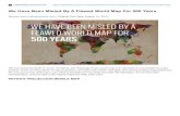 Collectivelyconscious.net we have been misled by a flawed world map for 500 years