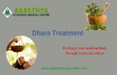 Dhara treatment
