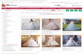 Design your own luxury wedding dresses 2014 online shop with free shipping