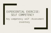 experiential exerice : self competency