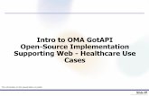 Intro to OMA GotAPI Open-Source Implementation Supporting Web - Healthcare Use Cases (English)