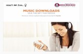 Using Music Downloads As A Marketing or Promotional Tool