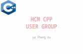 HCM CPP User Group introduction