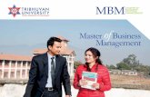 MBM Course Details | by Tribhuvan University