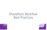 SharePoint Workflow Best Practices