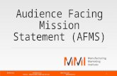MM6 - Audience Facing Mission Statement