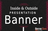 Three ways to use a banner