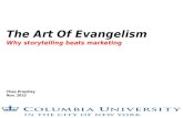The Art Of Evangelism And Storytelling - Guest Lecture