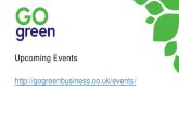 Go Green, Upcoming Events, Go Green Business Breakfast - Happy & Healthy, St George's, 21st May 2015