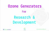 Air Cooled Ozone Generator for R & D   OG # LC models - by Chemtronics.pptx