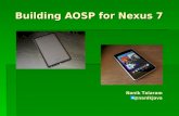 Learning AOSP - Building AOSP for Nexus 7