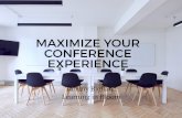 Maximize your Conference Experience