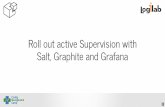 cfgmgmtcamp 2016 - Roll out active Supervision with Salt, Graphite and Grafana