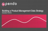 Building a product management data strategy