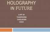 holography in future