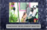 Panchayat development minister
