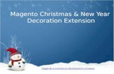 Magento christmas & new year decoration extension