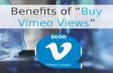 Buy Vimeo Views to Build Brand
