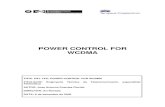 POWER CONTROL FOR WCDMA