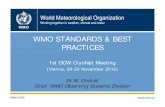 WMO STANDARDS & BEST PRACTICES