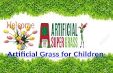 Superior Quality Artificial Grass for Children
