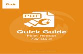 Foxit Reader 2.1 Quick Guide