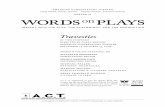 Travesties Words on Plays (2006)