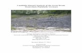 Landslide Hazard Analysis of the Great Brook Watershed, Plainfield ...