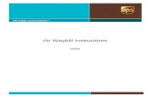 Air Waybill Instructions