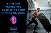 5 TIPS FOR PROTECTING YOUR SPINE FROM LIFTING INJURIES