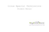 Linux Special Permissions - SCaLE