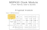 MSP430 Clock Module