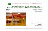 Newsletter for IFLA section no. 11 School Libraries and Resource ...