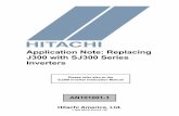 AN-HIT-013: Replacing the Hitachi J300 series inverter with the ...