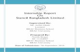 Internship Report On Stencil Bangladesh Limited