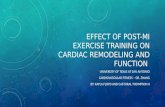 Effect of Post-MI Exercise Training on Cardiac Remodeling presentation