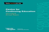 Centre for Continuing Education