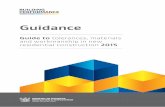 Guide to tolerances, materials and workmanship in new residential ...