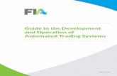 Guide to the Development and Operation of Automated Trading ...