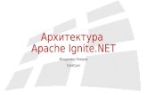 Архитектура Apache Ignite .NET