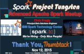 Advanced Apache Spark Meetup Project Tungsten Nov 12 2015