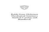 Rabbi Isaac Elchanan Theological Seminary Student Catalog and ...