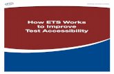 How ETS Works to Improve Test Accessibility