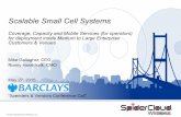 Scalable Small Cell Systems